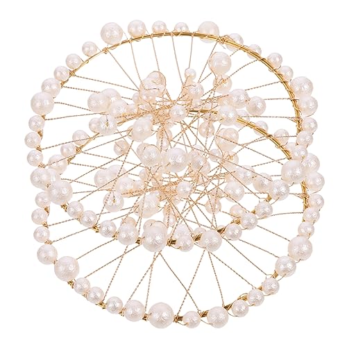 KOMBIUDA 2piezas Un Anillo De Perlas Decorativo Accesorios De Joyería para Uñas De Fotos para Sesiones Fotográficas