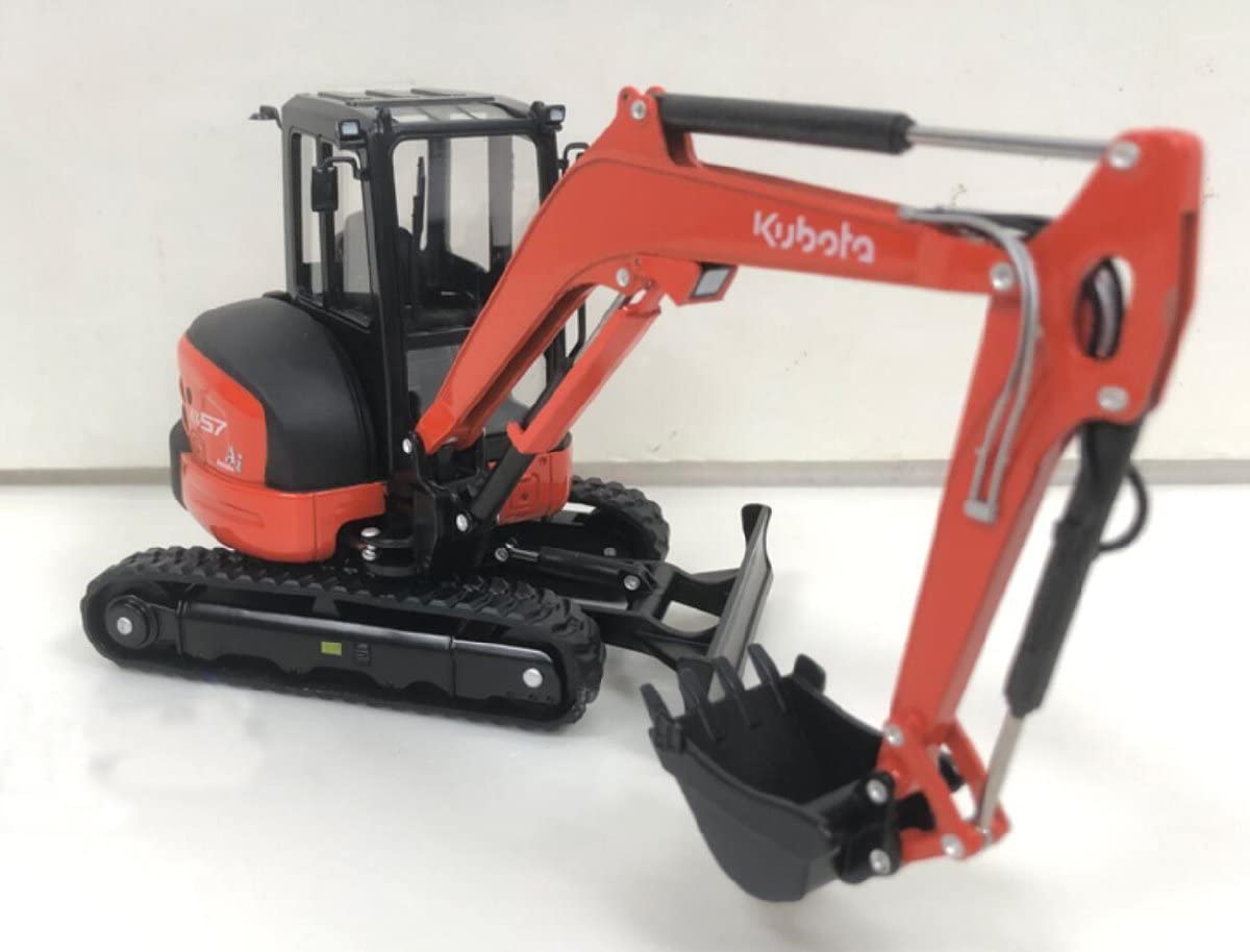 Amazon.co.jp: Kubota 1/24 KX-57 ショベルカー 油圧ショベル 建設機械