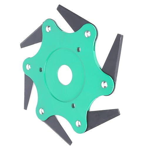 Miniatura 7 de Cabezal recortador de acero aleado de 6 dientes, cabezal de recortadora de acero de 6 dientes premium, cuchillas universales mejoradas, cabezal de