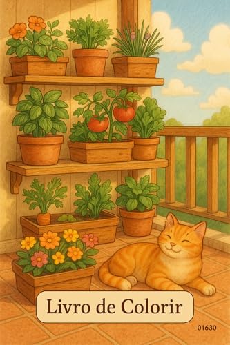 Horta Vertical Caseira – Livro de Colorir