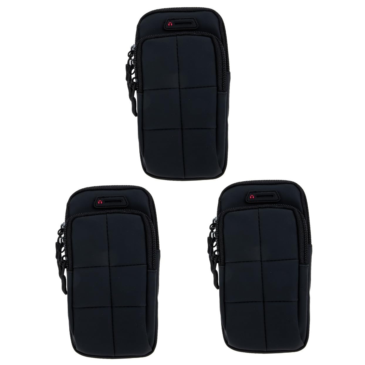 DOITOOL Lot De 3 Brassards De Sport pour Téléphone Portable pour La Course Le Vélo Le Jogging Lhaltérophilie Et La Marche
