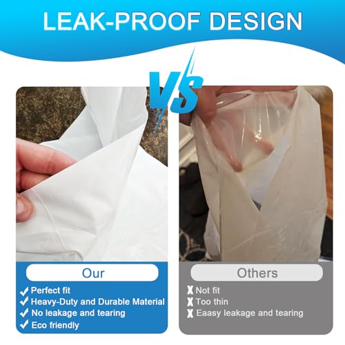 image for Foifatt W10165294RB Trash Compactor Bags Fits 15-inch Rectangular Draw