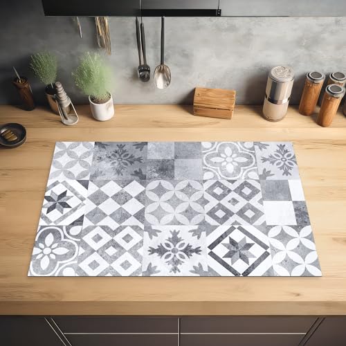 KitchenYeah© Herdabdeckplatte Einteilig Küche Ceranfeld Abdeckplatte – Ansicht 2