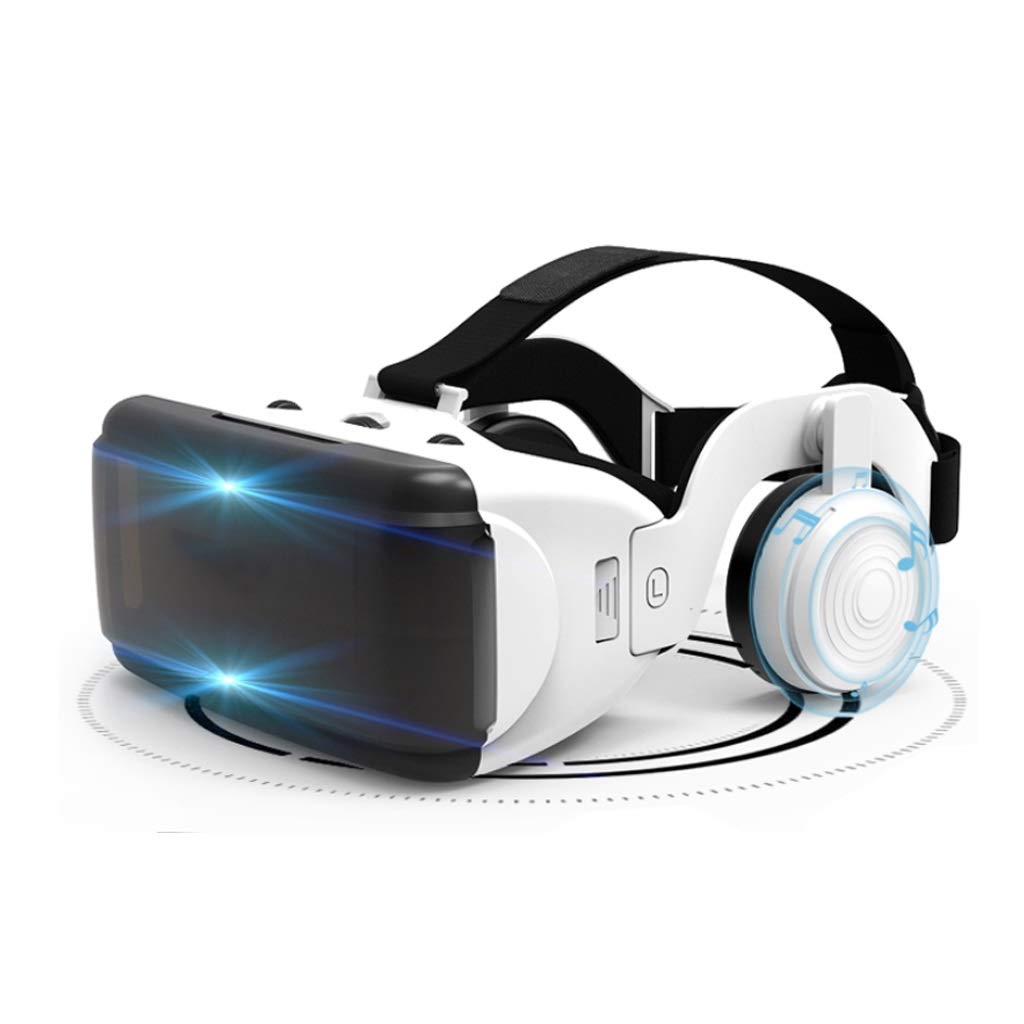 3D VR Virtual Reality Słuchawki, VR Zestawy słuchawkowe Wirtualna Reality Słuchawki VR Goggles Okulary do 3D VR Filmy Gry wideo dla 4,7-6.8In