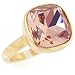 Produktbild nobel-schmuck Ring Gr. 58 Kristall von Swarovski® Gold Vintage Rosa
