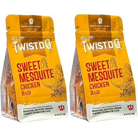 Twist'd Q - Sweet Mesquite Chicken Rub - American Royal - 2 Pack Cover