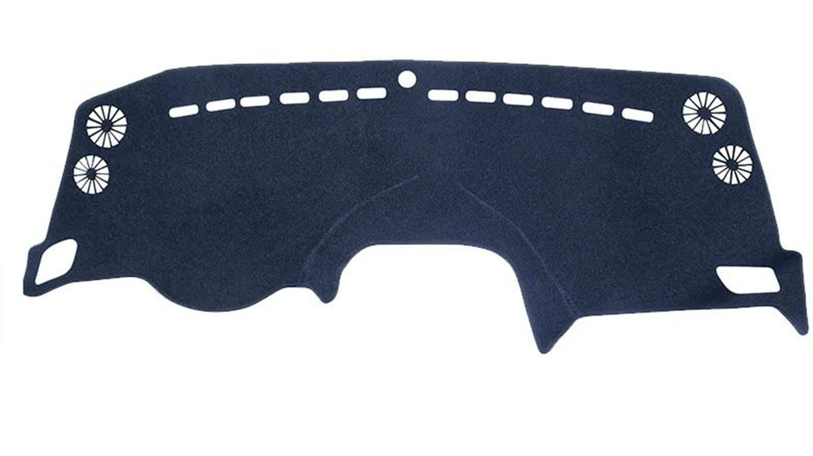 Almohadilla Parasol Cubierta Protectora Salpicadero Alfombra Evitar La Luz LHD Para Jeep Para Renegade 2014 2015 2016 2017 2018 2019 BU Para Trailhawk Cubierta Estera del Tablero ( Color : Black Edge