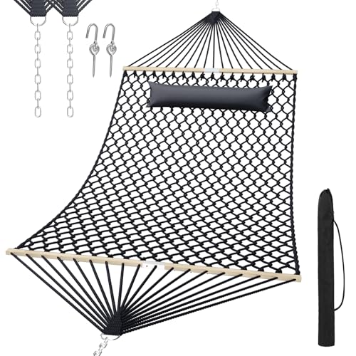 Tonahutu TONAHUTU-0401 13Ft Hammocks, Traditional Hand Woven Cotton Rope Hammock cover