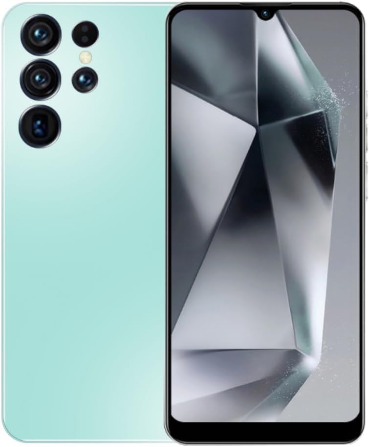 FOXIONO Smartphone Ohne Vertrag, 6.52 Zoll Günstig Smartphone 4GB+32GB Android Handy, Dual SIM Dual Standby, Dual SIM 3G Einfaches Mobiltelefon Mobiltelefone (Grün.)