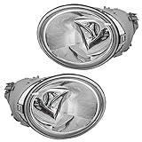 Driver and Passenger Halogen Headlights Headlamps Replacement for Volkswagen 1C0 941 029 K 1C0 941 030 K