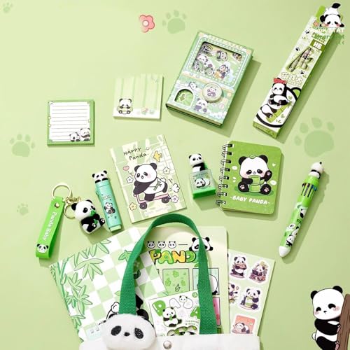 Sac à dos ordonné grâce au sac de rangement pour étudiants Panda
