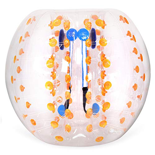 Costzon Inflatable Bumper Soccer Ball, Dia 5ft (1.5m) Giant Human Hamster Bubble Ball