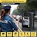 rgjzkgn Body Camera with Audio and Video Recording: 1080P FHD Body Cam with Night Vision, 10HR Battery, 2.0