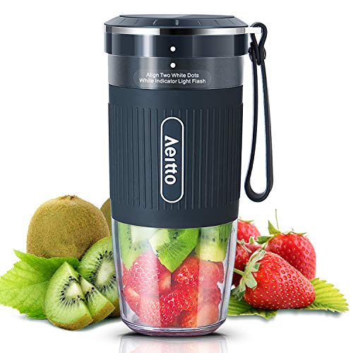 Portable Blender, Personal Blender Shakes and Smoothies Maker, Mini Blender, Juice Fruit Blender