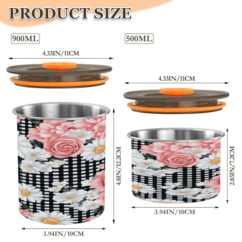 Contenedor Hermético de Café KEEPREAL 17oz Acero Inox miniatura 2