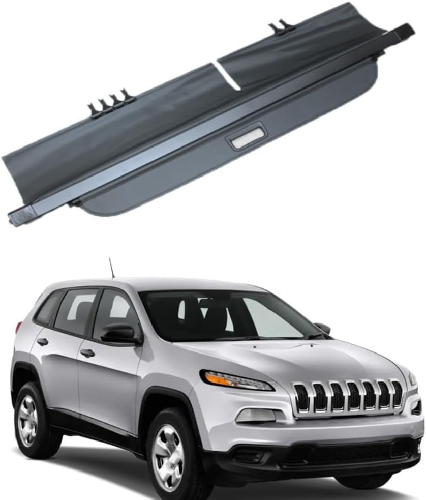 Cubreobjetos retráctil extensible que protege el maletero de tu Jeep Cherokee