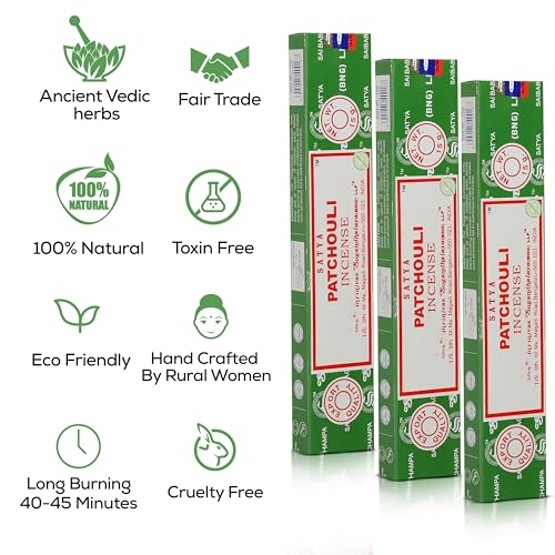 Raajsee Satya Patchouli Incense Sticks thumb #2