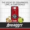 Old Spice Men's Body Wash Swagger Scent, 24/7 Shower Freshness, 16 Fl Oz (Pack of 4)