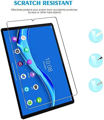 GOZOPO Screen Protector for Lenovo Tab M10 FHD Plus 2nd Gen and Lenovo Tab M10 FHD Plus (10.3 inch) Screen Protector Tempered Glass Film,NOT FOR Lenovo M10[2-Pack]