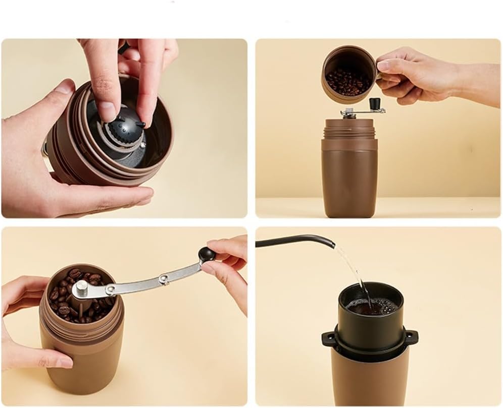 Hand Shaking Coffee Grinder Bean Washing Machine Grinding Brewing Home Portable