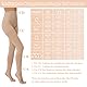 Medizinische Kompressionsstrumpfhose Damen & Herren Lang 20–30 mmHg,Klasse II Zehenfreie kompressionsstrümpfe Stützstrümpfe Kompressionshose für Schwangerschaft Krampfaderödeme Ödeme lipödem