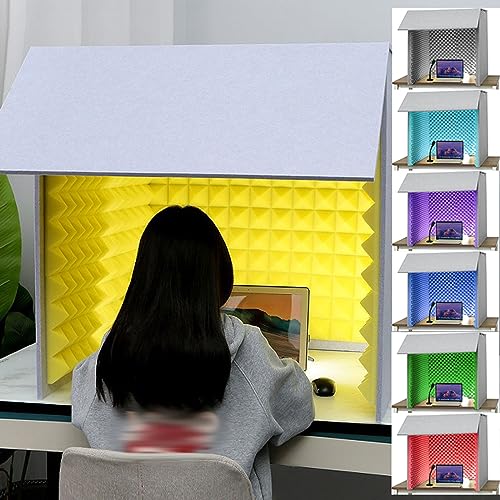 Cabine d'enregistrement portable pour créer vos podcasts et voix-off nettes à la maison