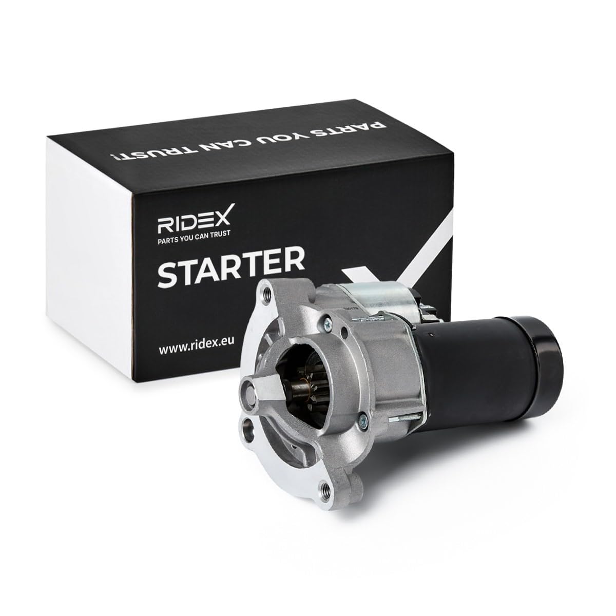 RIDEX 2S0033 Démarreur pour voiture 12V, 1,4KW, Compatible avec PEUGEOT 206 3/5 portes 2A/C 71722374 5802CY 5802CP