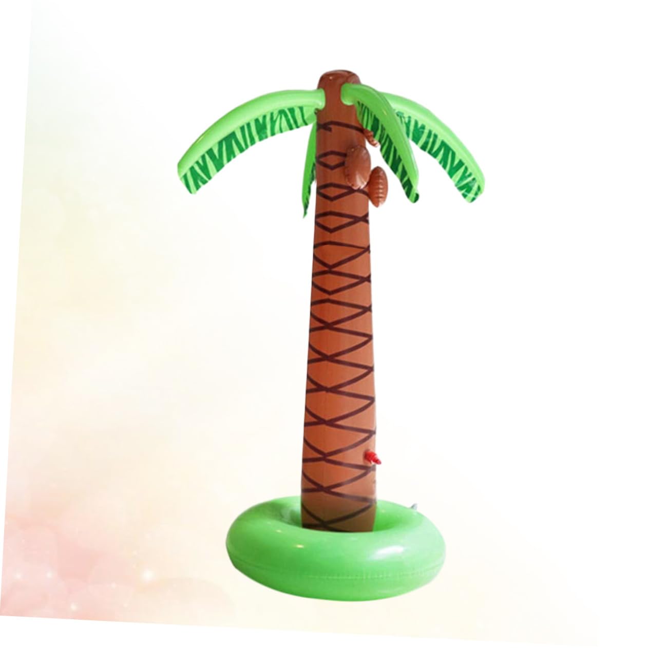 Juguete Rociador de Agua Cocotero Inflable de PVC para Césped