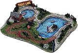 Outside Inside Trout Lake Cribbage Board (11 X 8 X 2.25-Inch)