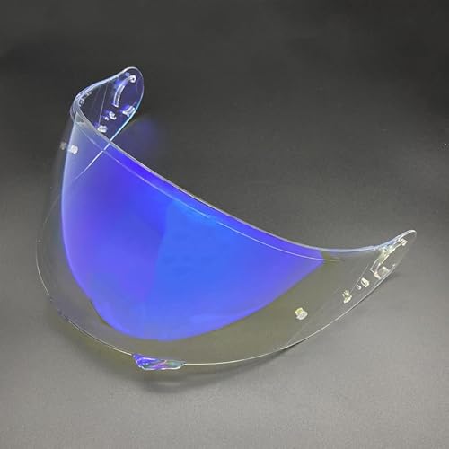 GT Air 2 バイクヘルメットバイザー SHOEI CNS-1 TC-5 TC-9 UVカット ウィンドシールド モトカスコ アクセサリー 曇り止めフィルム(Revo Blue)