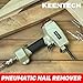 KEENTECH Pneumatic Nail Remover, Fast & Labor-Saving Air Punch Nailer, Denailer Air Gun with Dual Safety Trigger for Straight and Bent Nail, 9-16 Gauge nail remover tool for Wood Workpiece, Pallet