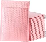 Bubble Mailers Enveloppes A5 18x23cm 25pcs Enveloppes à Bulles Enveloppe Expedition Imperméable pour l'expédition d'emballages et postal