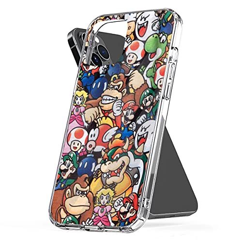 Phone Case Supers Accessories Mario Shockproof 64 Protect Cover Compatible with iPhone 13 Pro Max 12 11 X Xs Xr 8 7 6 6s Mini Plus Samsung Galaxy Note S9 S10 S20 S21 Ultra Plus -  Artist Unknown