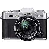 Fujifilm X-T10 Silver Mirrorless Digital Camera Kit with XC16-50mm F3.5-5.6 OIS II Lens