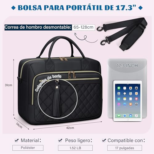 Mochilas Y Bolsas, Personal Computer portafolios laptop Marca NUBILY (2)