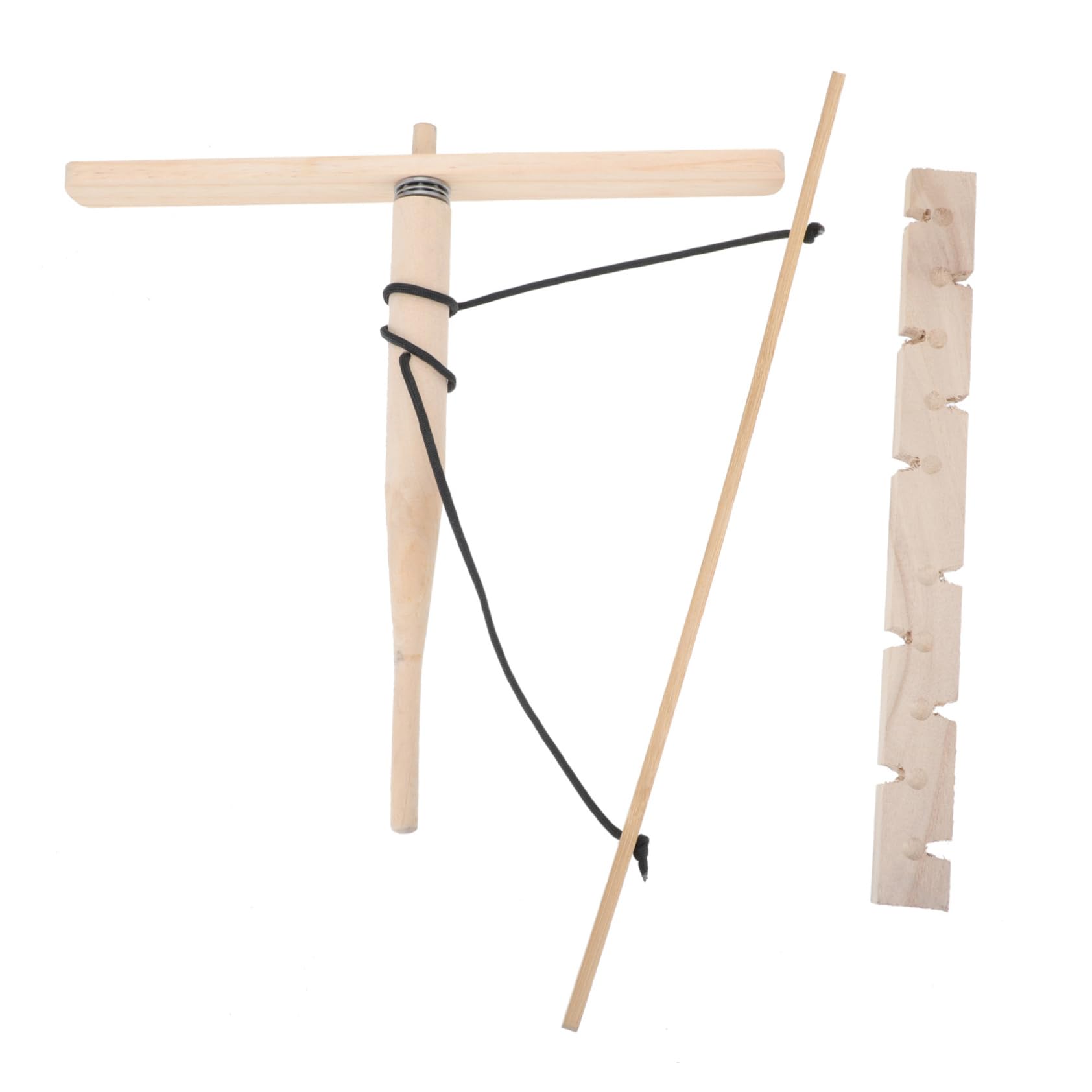 Mipcase Portable Drill Fire for Outdoor Camping and Survival Easy to Use Natural Friction Fire Tool for Emergency Situations and Adventure Activities