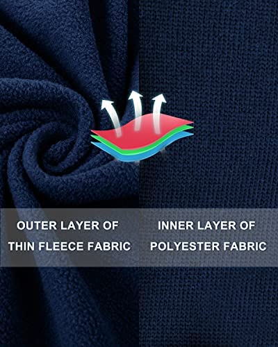 COZZYON Fleece Zip Up Women Lightweight Soft Slim Fit Track Jackets with Thumb Holes4