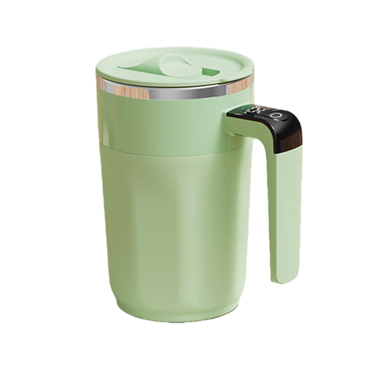 carotoe 400ML Auto Stirring Beverage Container Intelligent Temperature LCD Screen 316 Nonrust Steel for Various Setting Temperature Display Cup