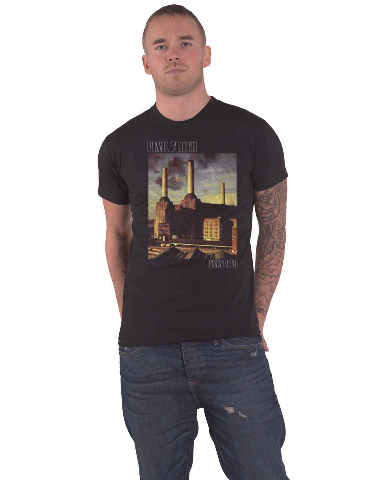 Rockoff Trade Men's Animals Album T Shirt, Black, M UK