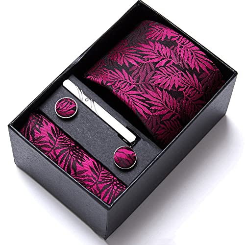 Corbata formal clásica para hombre con set de regalo