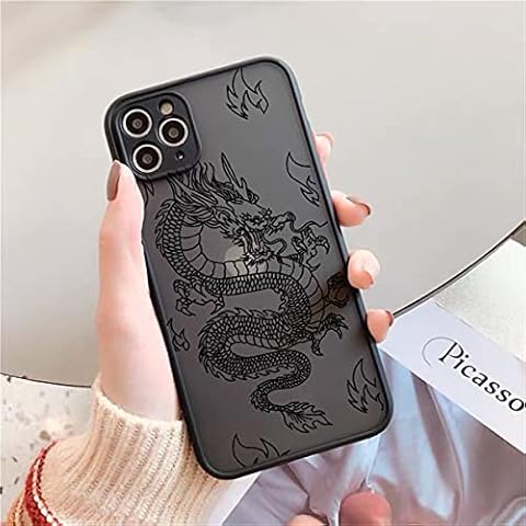 EYZUTAK iPhone 11 Dragon Cartoon Case Cover