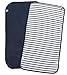 Baby-To-Love Waterproof Changing Pad Liners, Baby Boy Burp Cloth, Changing Table Pad (Blue Stripes, Bundle)