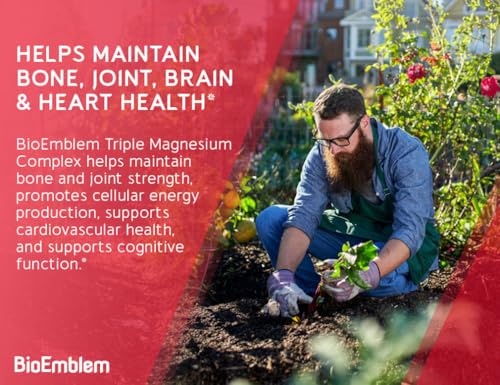 BioEmblem Magnesium Glycinate 200mg 30 Capsules — view 4