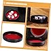QUMIIRITY Fleece-Lined Leather Dice Cup Base Tray Replacement 5-Piece Set for Gaming Enthusiasts Quiet Shaker Accessory for Parties and KTV