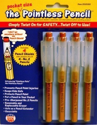 BUILD-A-PENCIL: Lápiz sin punta compacto - Pack 4 miniatura 1