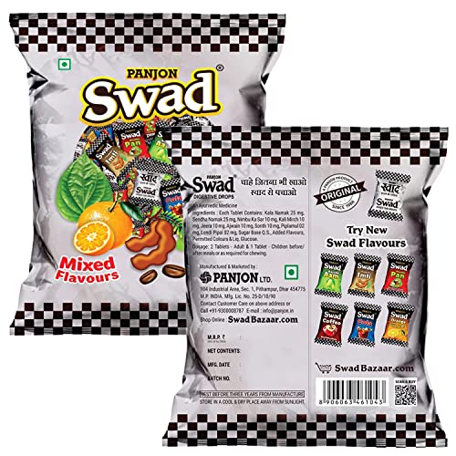 Image of Swad Assorted Chocolate Candy Packs (Original 25X1Pkt & Mixed 25X1Pkt (Pack Of 2, 270 Gram)