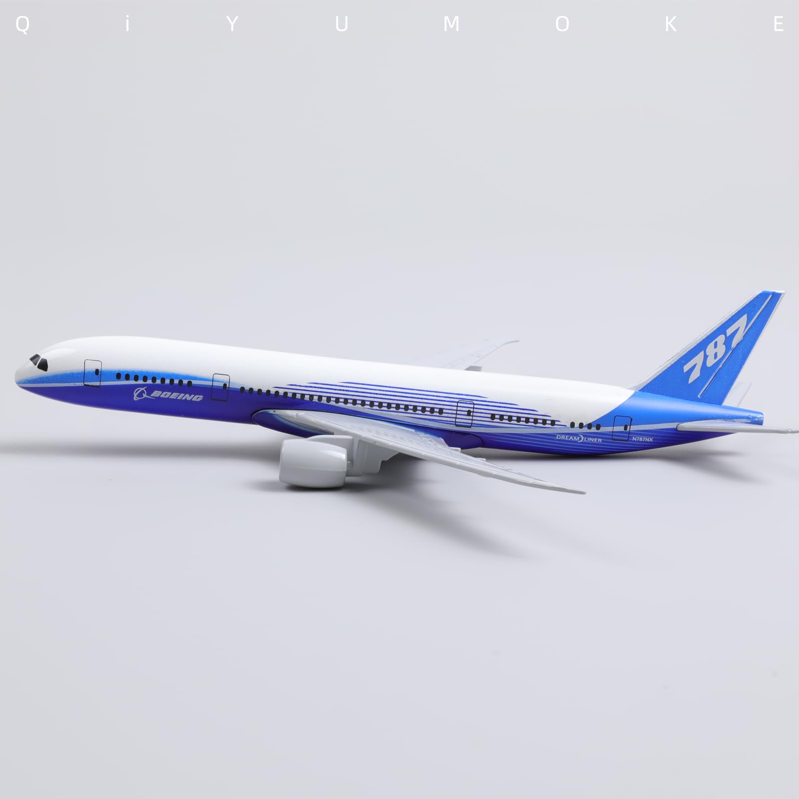 Boeing 787 Prototipo 1/400 Modello di aeroplano in metallo pressofuso con supporto Modello di aereo in lega Display Kit modello da collezione per regalo per gli appassionati di aviazione