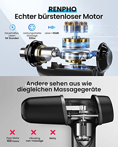 Massagepistole Renpho mit bis zu 3200 U/min