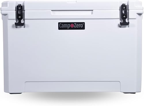 Miniatura 1 de Camp-Zero 110L Premium 116 cuartos de galón enfriadorcofre de hielo con 4 soportes moldeados para tazas