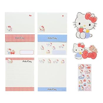 1225 ハローキティレターセット Amazon.co.jp: サンリオ(SANRIO) キャラクター形レターセット